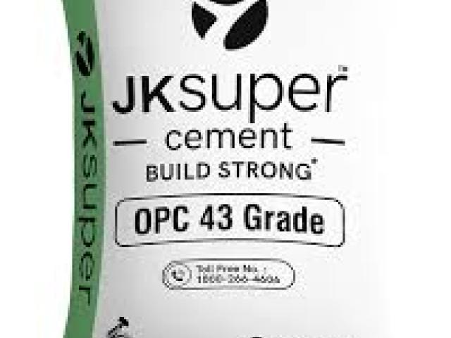JK 43 OPC Grade cement availble in coimbatore